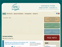 Tablet Screenshot of opic.on.ca